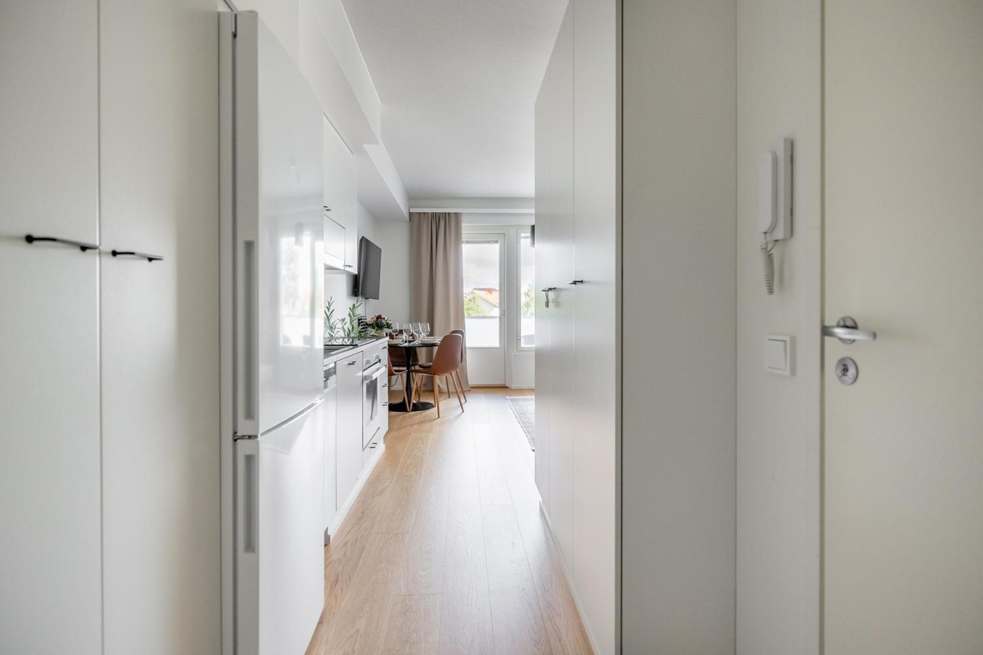 New, Modern Studio W/ Big Balcony Rovaniemi Exterior photo