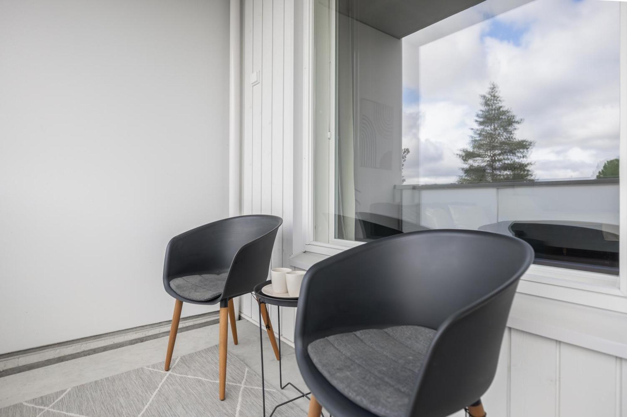 New, Modern Studio W/ Big Balcony Rovaniemi Exterior photo